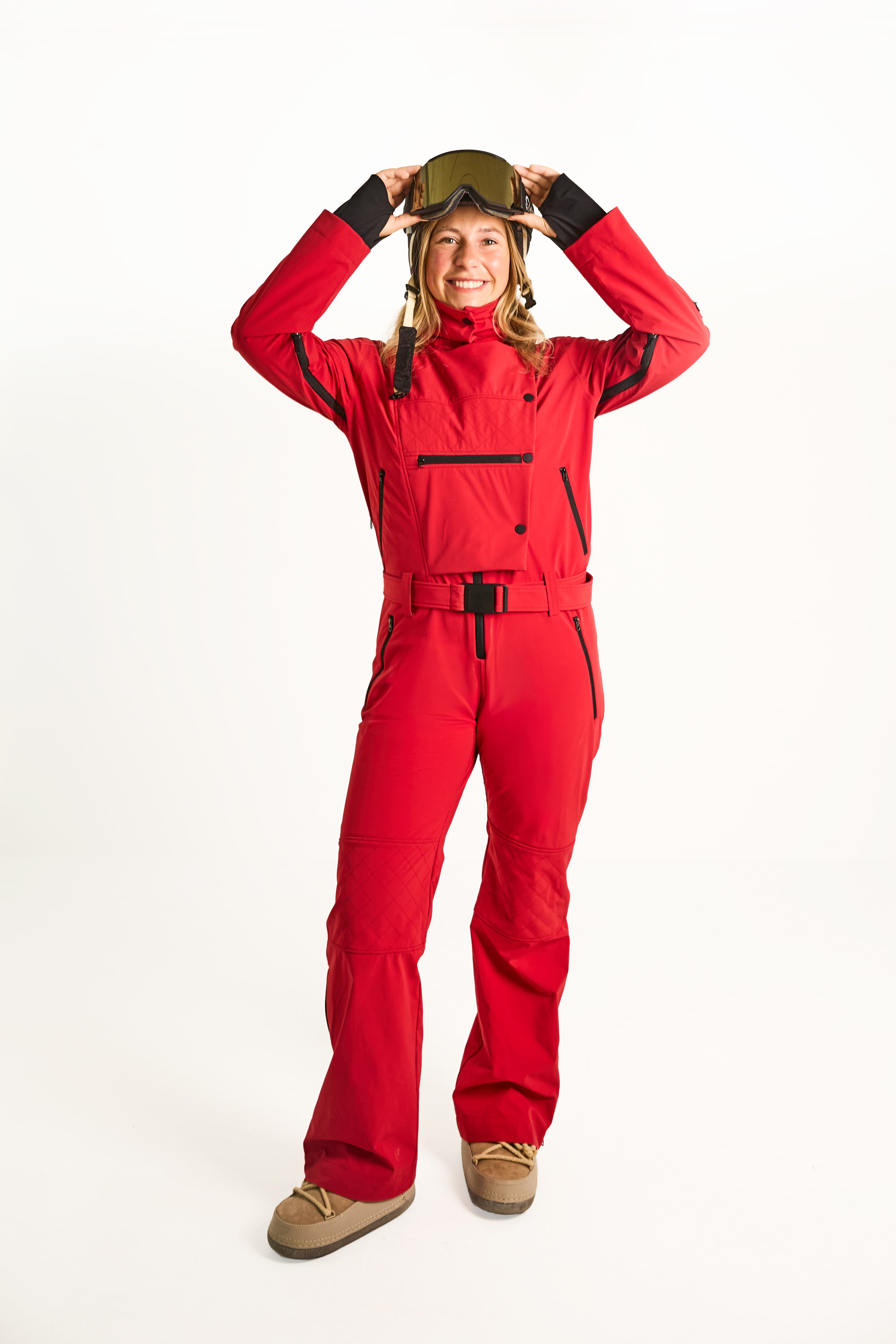 The Rockies Ski Suit - Fiery Red - 20%