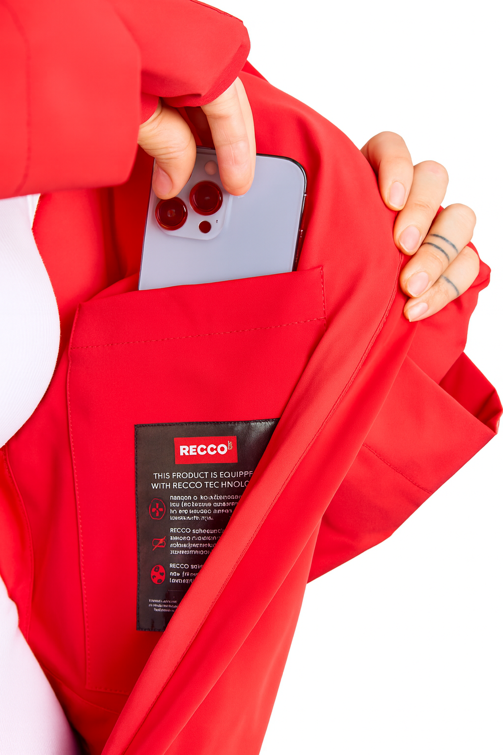 The Rockies Ski Suit - Fiery Red