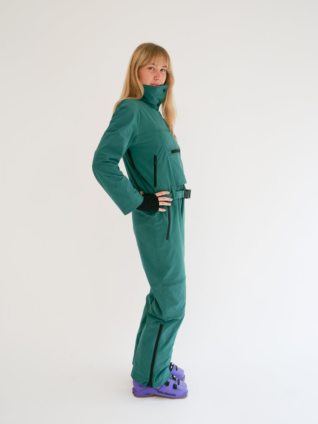 The Rockies Ski Suit - Alpine Green