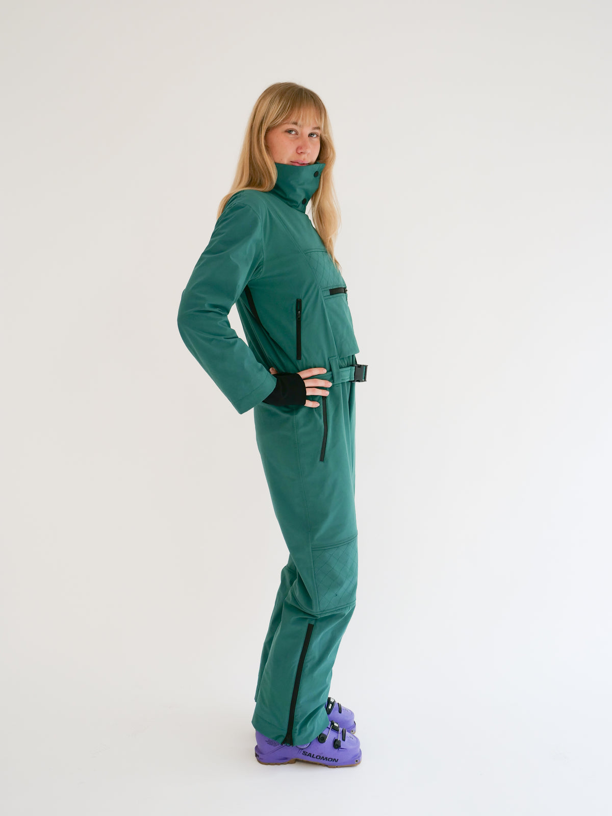 The Rockies Ski Suit - Alpine Green
