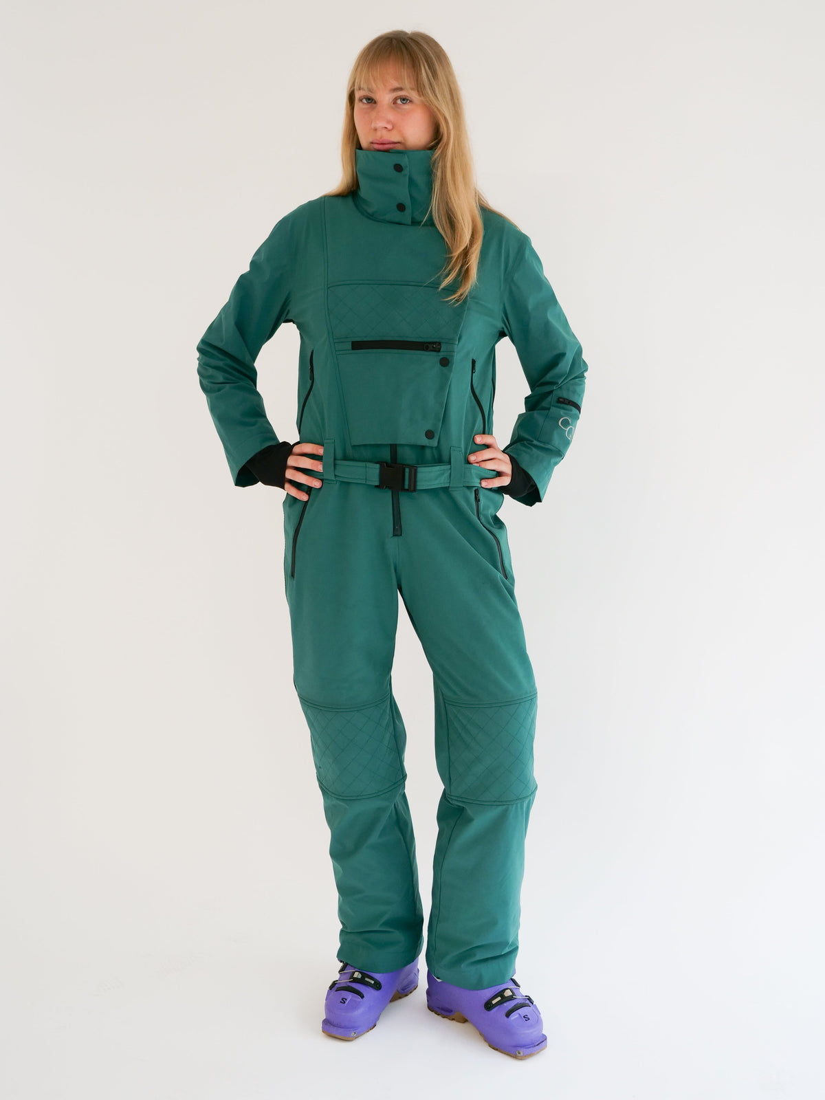 The Rockies Ski Suit - Alpine Green