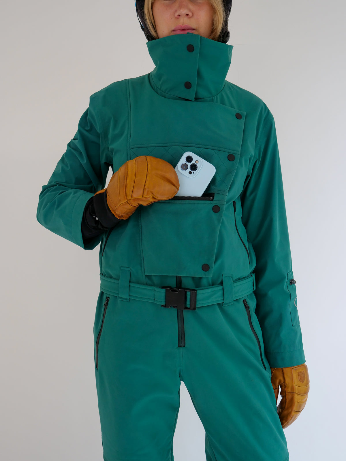 The Rockies Ski Suit - Alpine Green