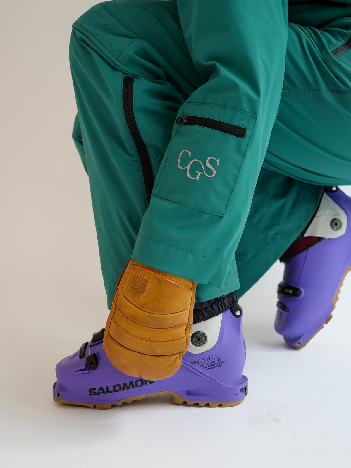 The Rockies Ski Suit - Alpine Green