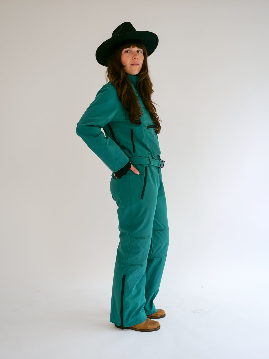 The Rockies Ski Suit - Alpine Green