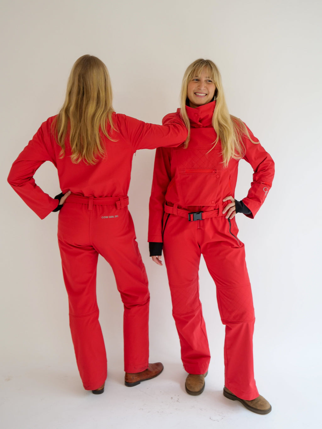 The Rockies Ski Suit - Fiery Red