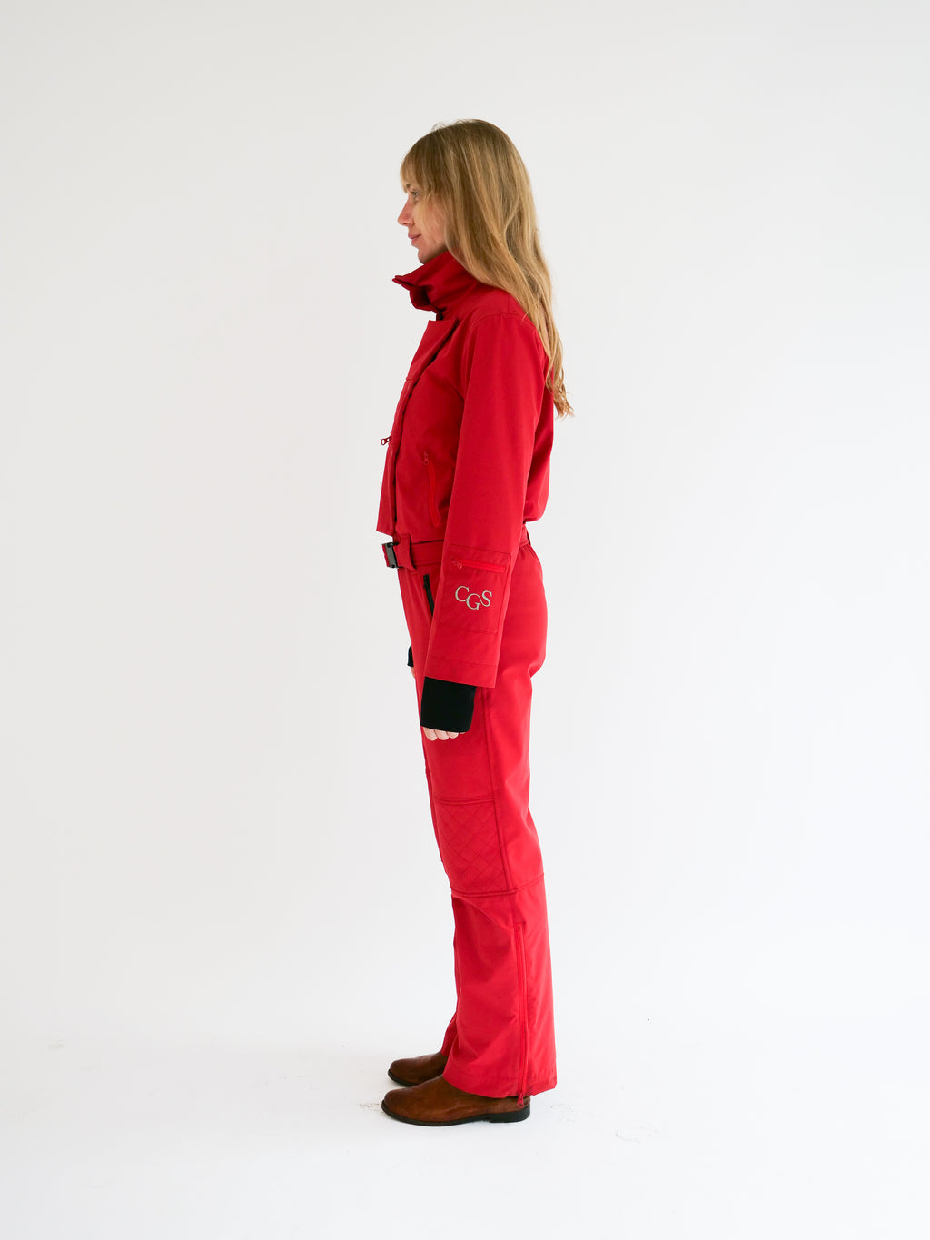 The Rockies Ski Suit - Fiery Red